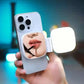 3-in-1 Magnetic Selfie Fill Light Mirror with Phone Stand" A M